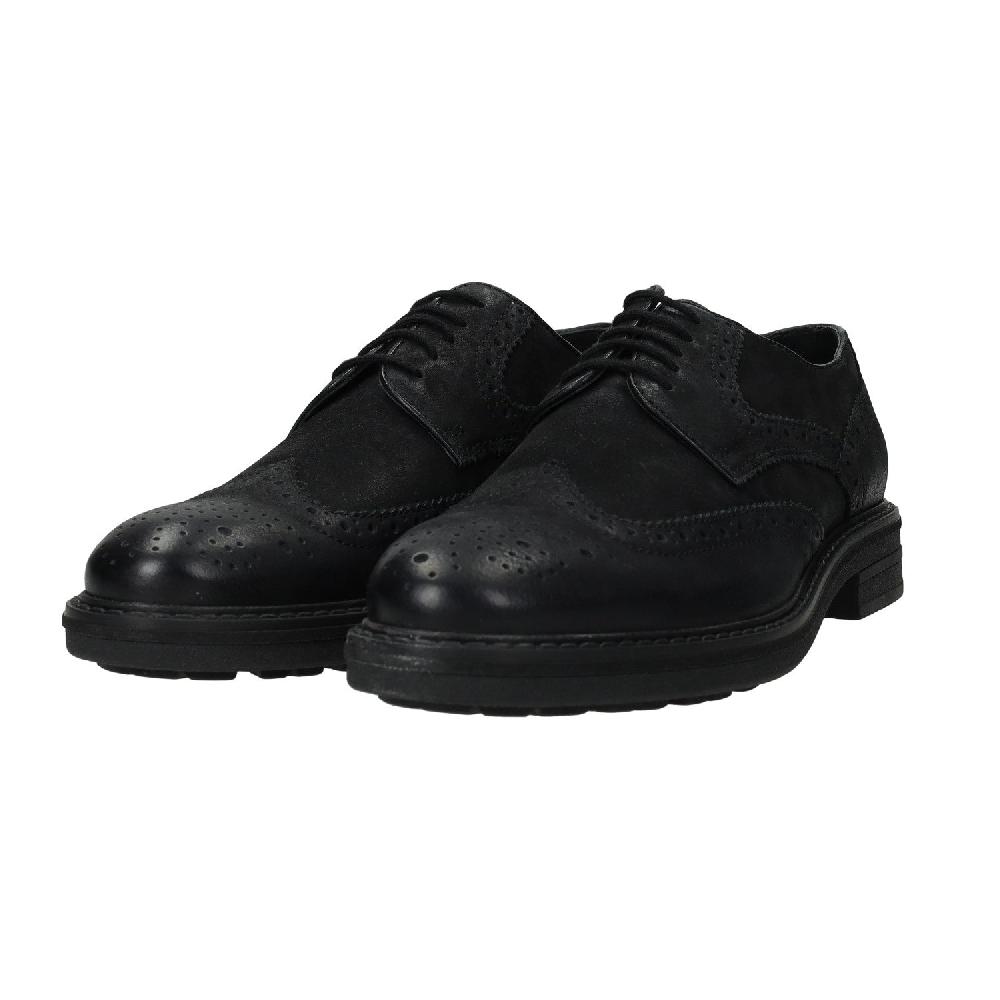 Tata Italia Derby semi brogue in vera pelle Vendita Economica