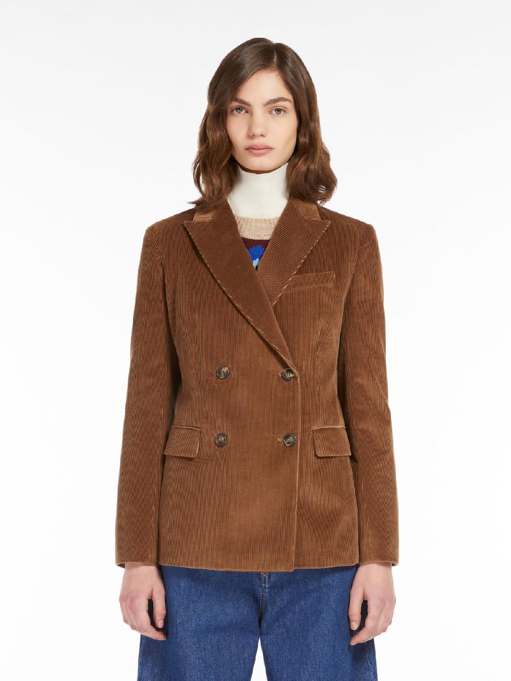 ﻿Weekend Blazer doppiopetto in velluto Sconto