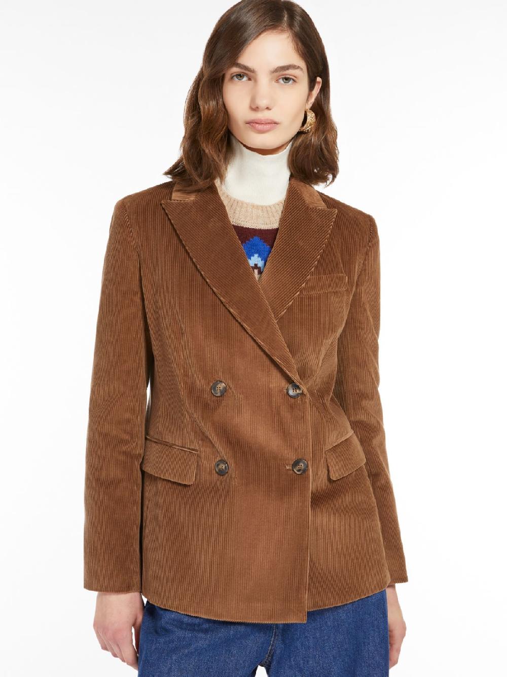﻿Weekend Blazer doppiopetto in velluto Sconto