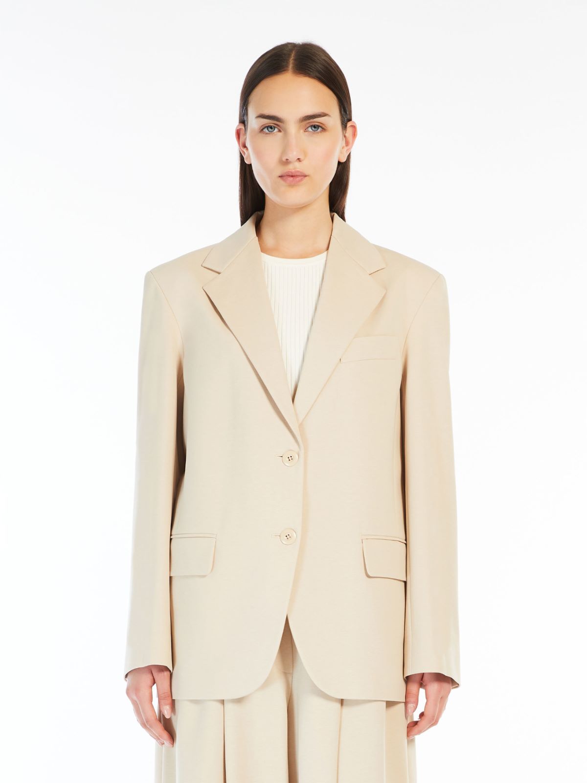 Weekend Blazer in jersey Milano Vendita Economica