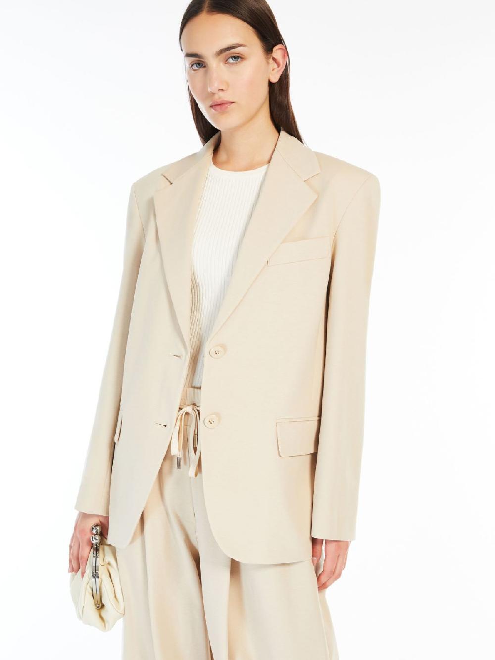 Weekend Blazer in jersey Milano Vendita Economica