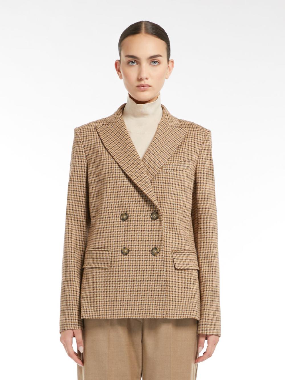 Weekend Blazer doppiopetto in jersey jacquard Nuova