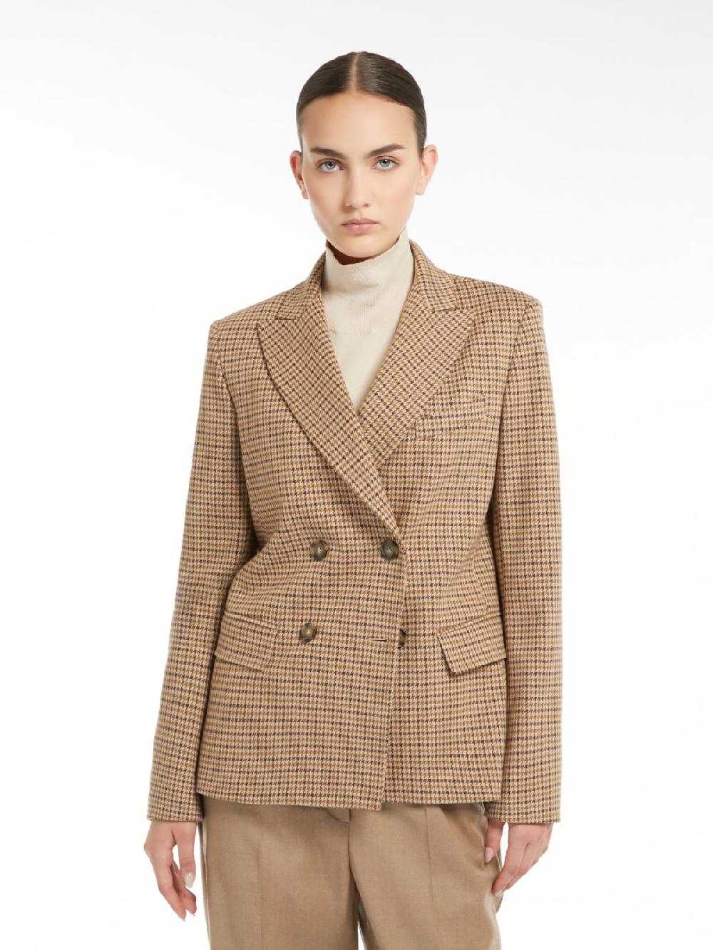 Weekend Blazer doppiopetto in jersey jacquard Nuova
