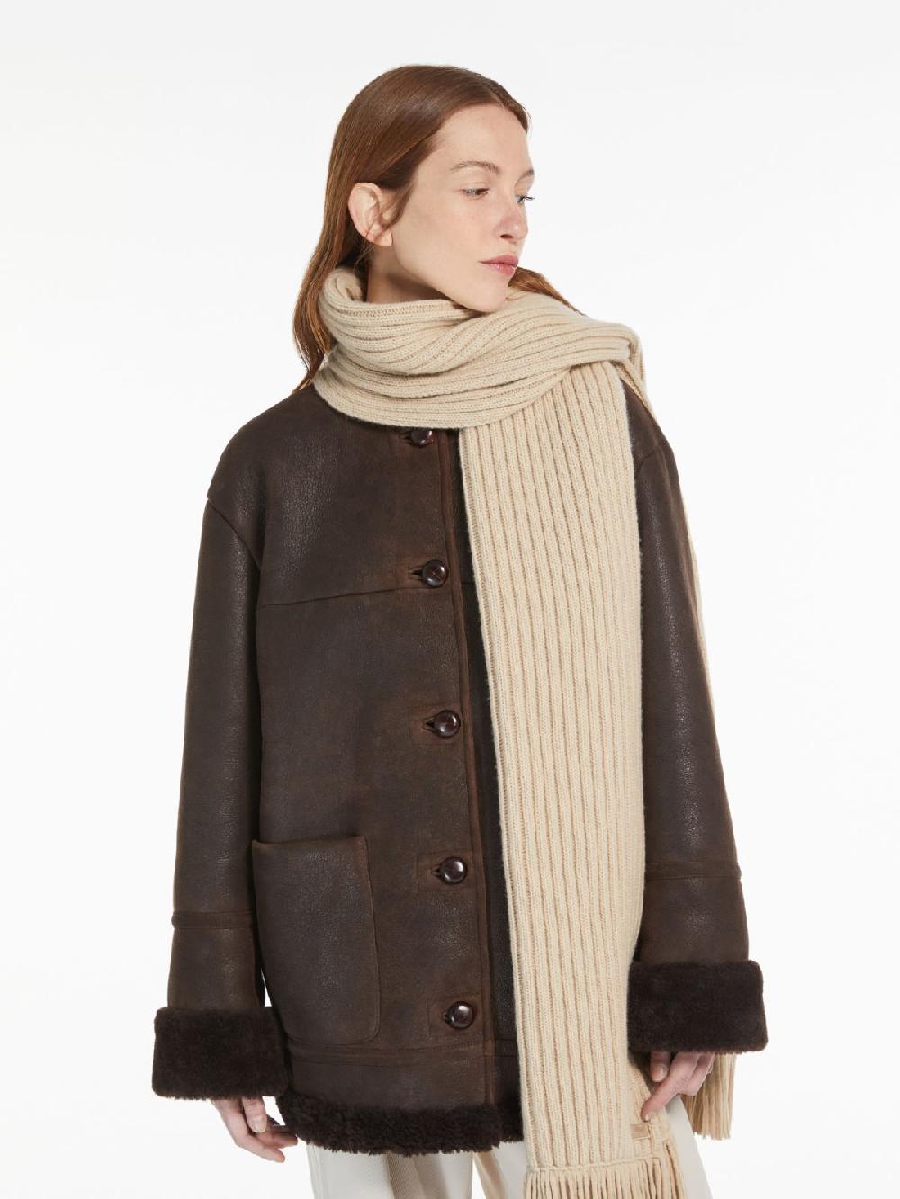 Weekend Cappotto girocollo in montone Italy