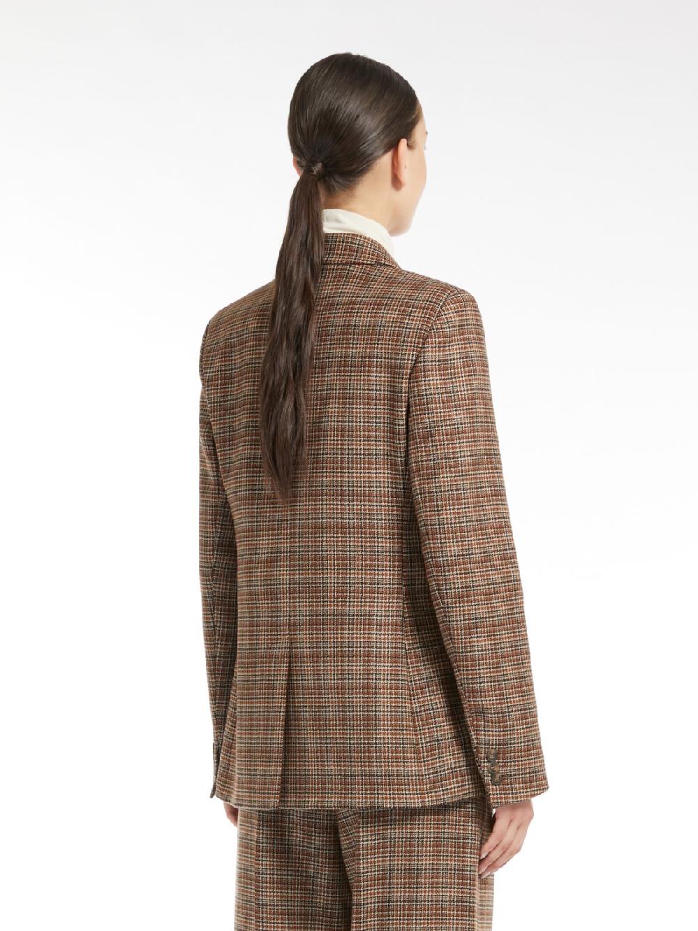 Weekend Blazer in lana disegnata Vendita