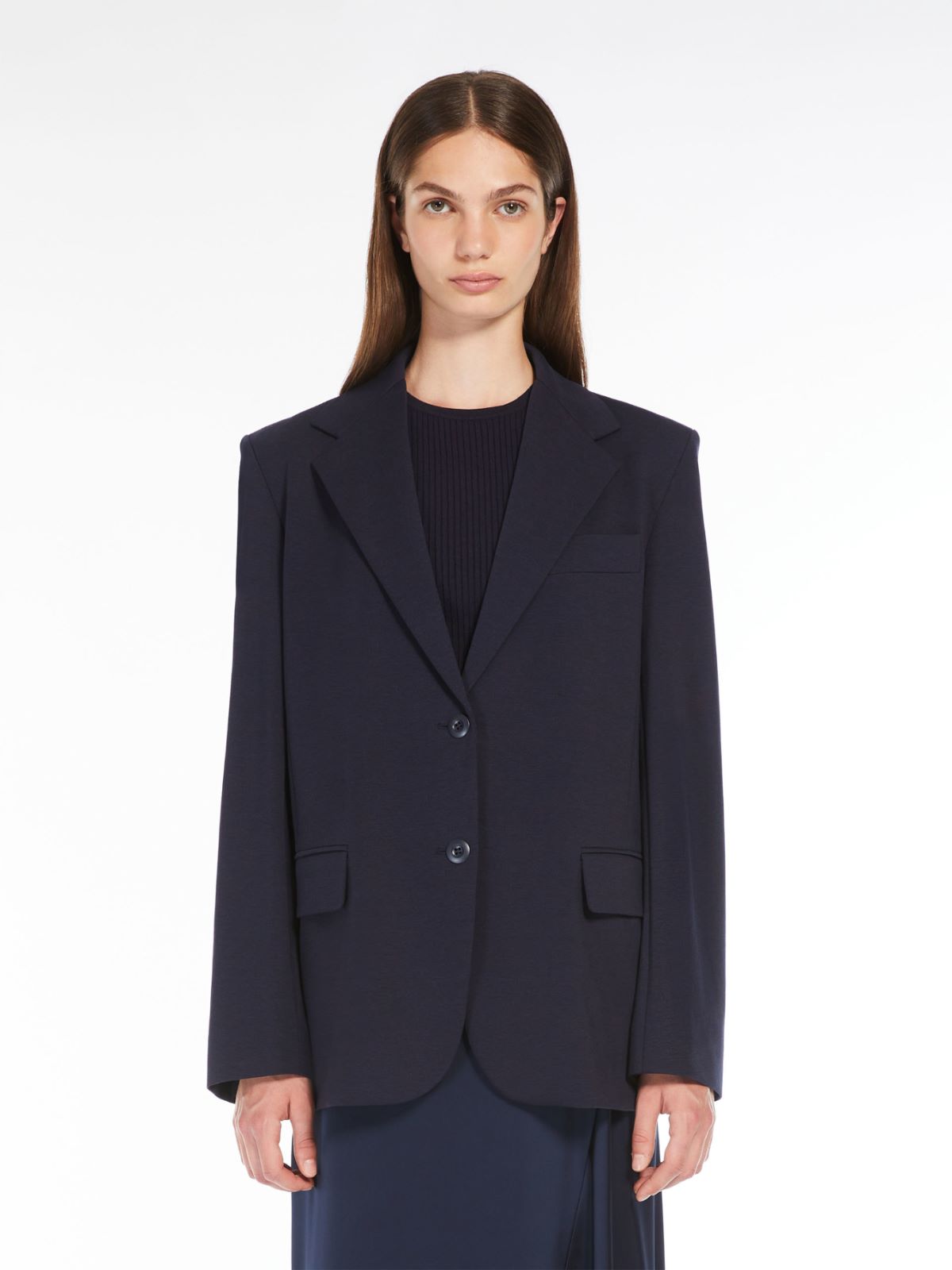 Weekend Blazer in jersey Milano Promozione Limitata
