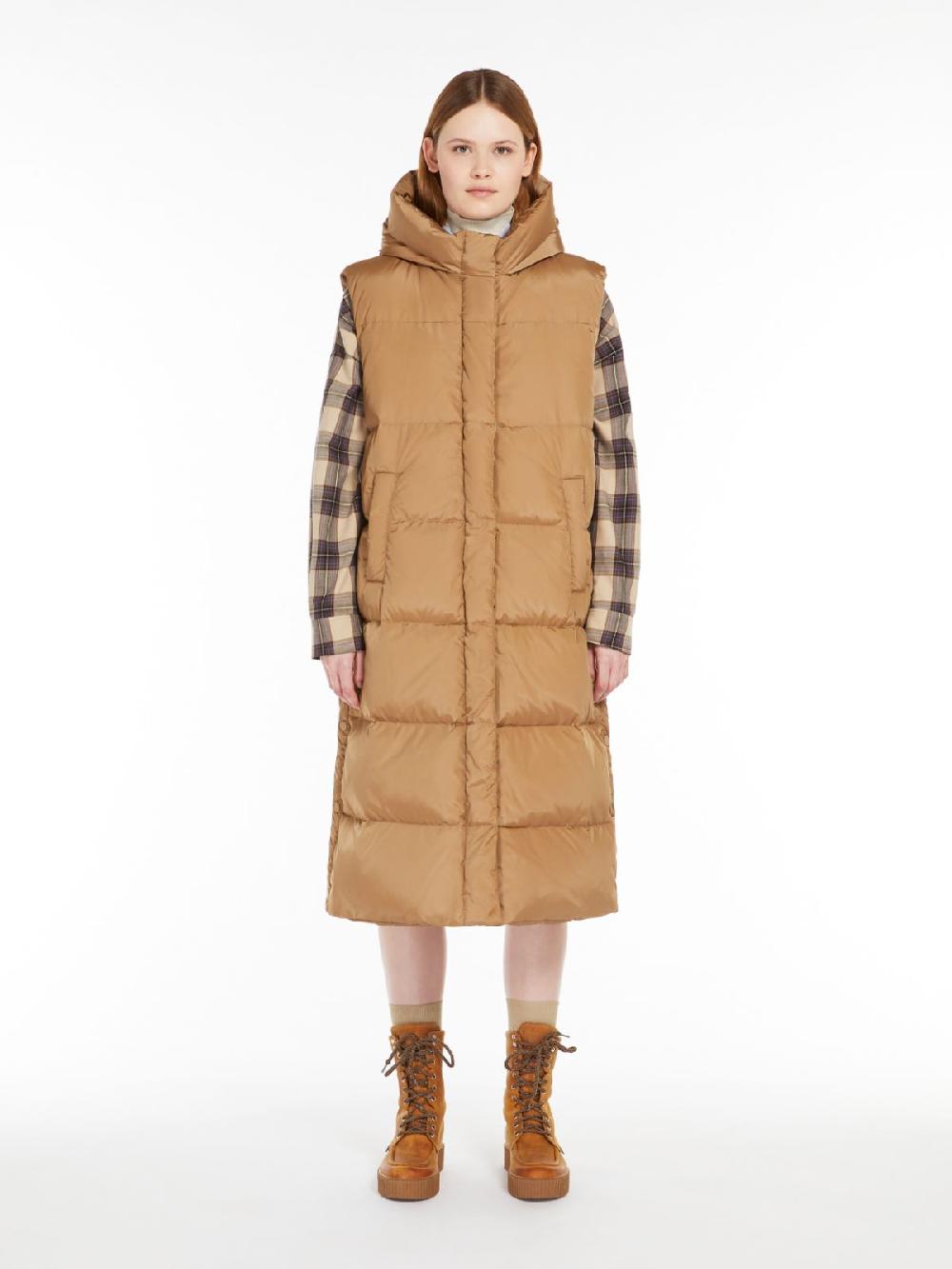 Weekend Gilet lungo in taffetà antigoccia Offerta