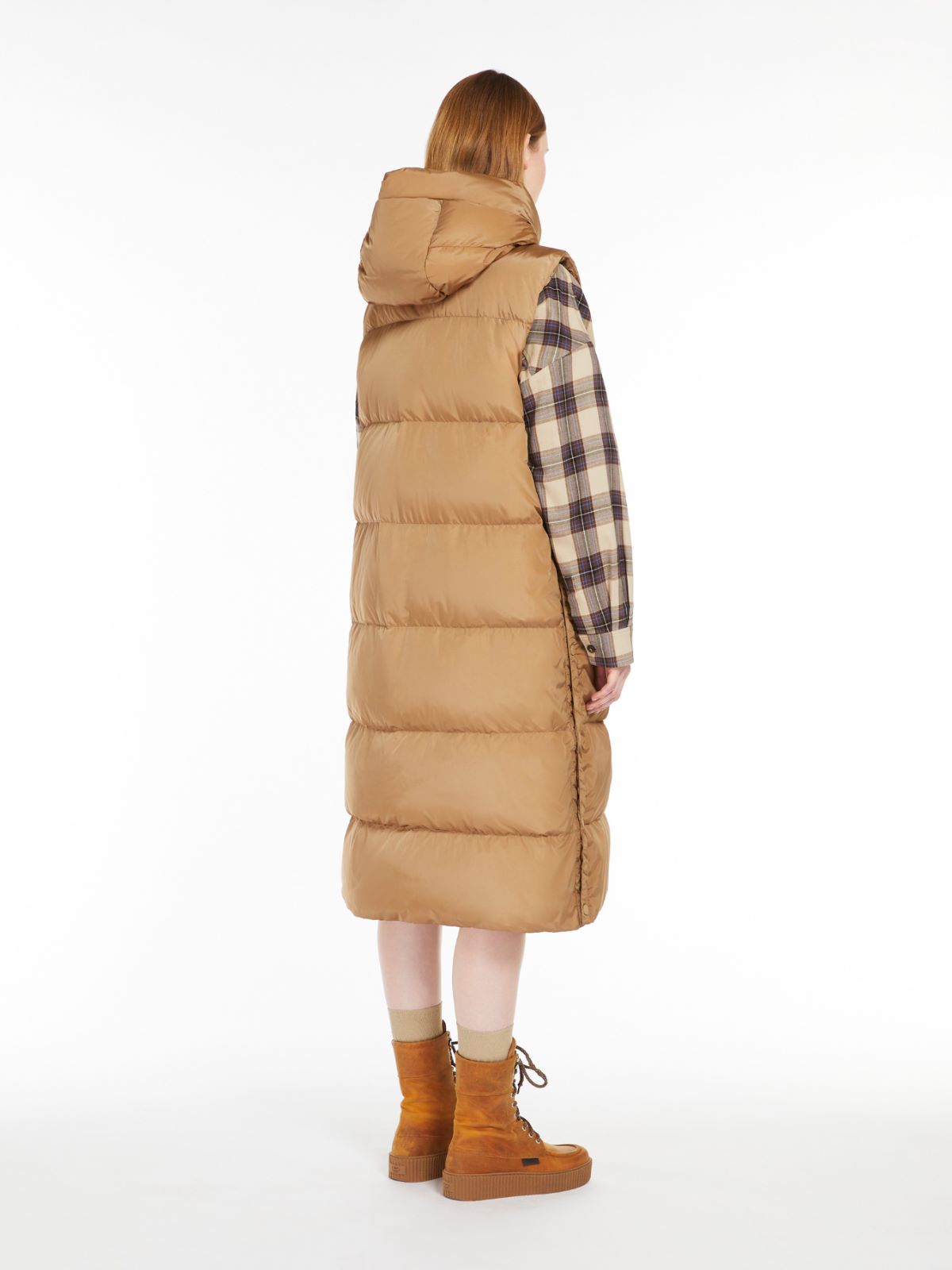 Weekend Gilet lungo in taffetà antigoccia Offerta