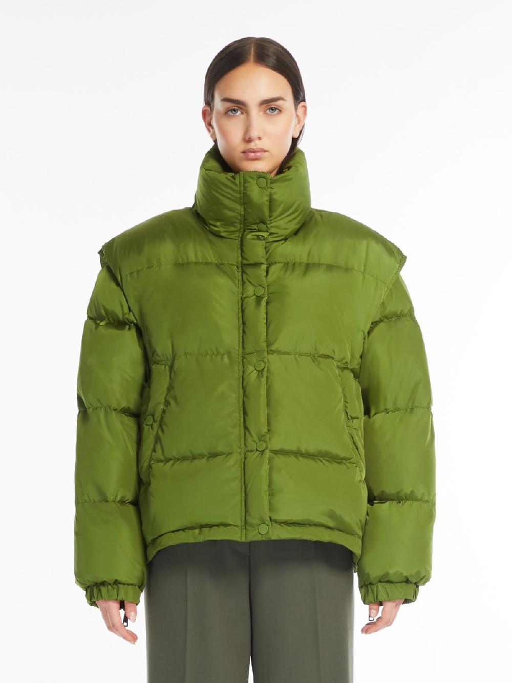 Weekend Bomber crop in taffetà antigoccia Outlet