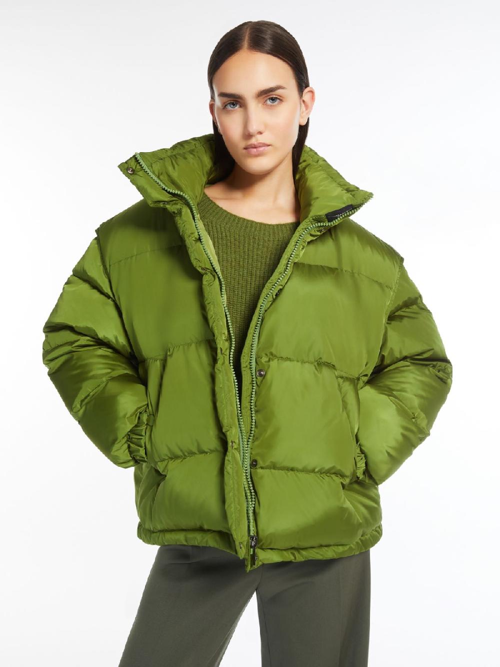 Weekend Bomber crop in taffetà antigoccia Outlet