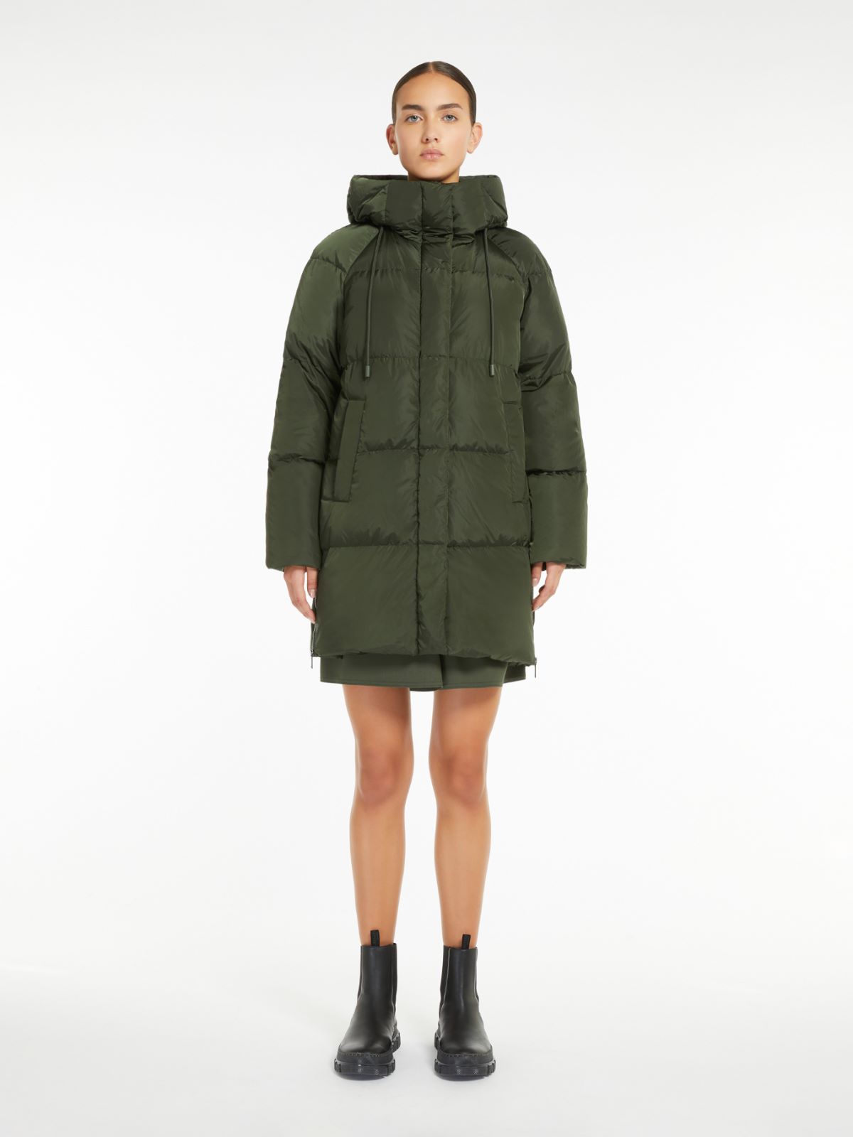 Weekend Parka in taffetà antigoccia In Vendita