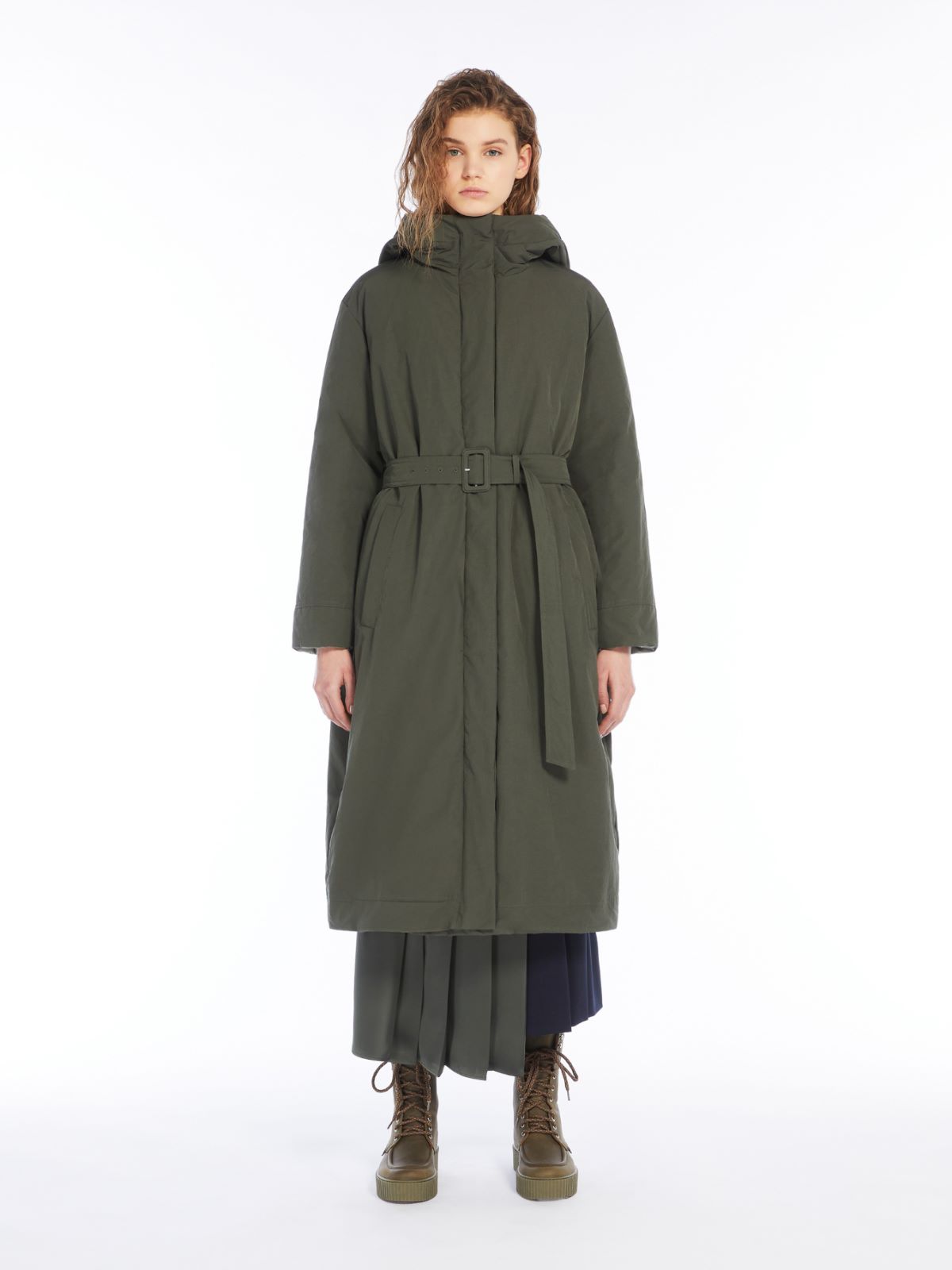 Weekend Parka reversibile in cotone tecnico antigoccia Vendite stagionali