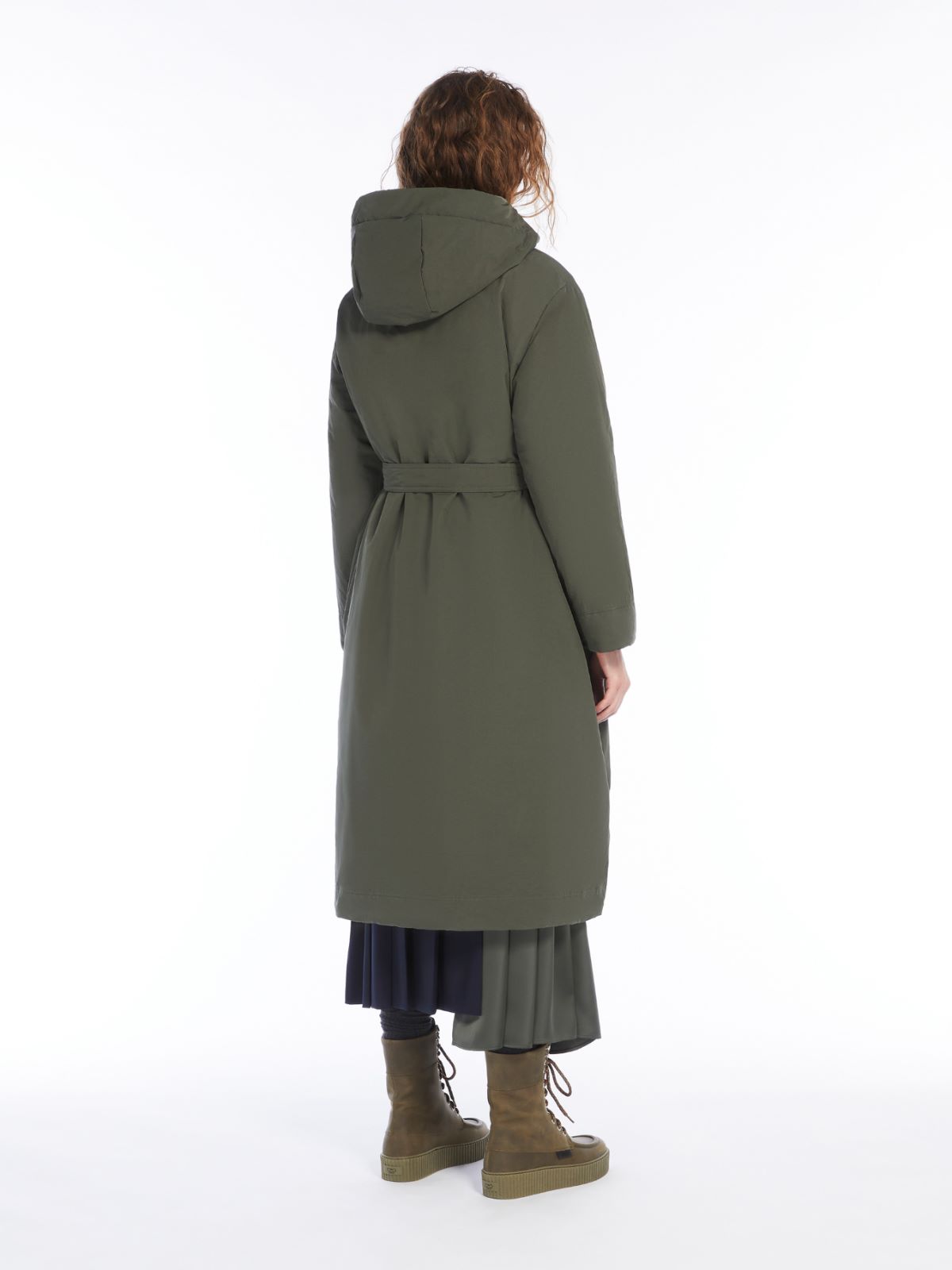 Weekend Parka reversibile in cotone tecnico antigoccia Vendite stagionali