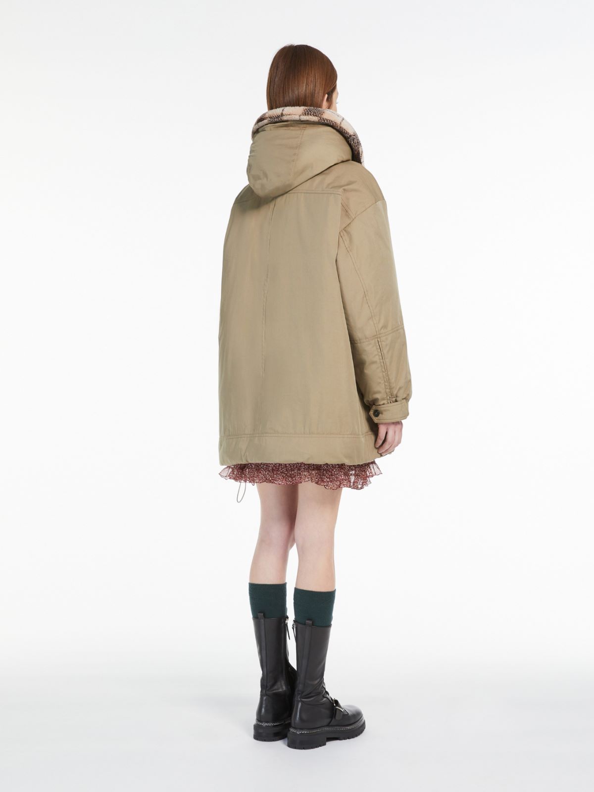 Weekend Parka in cotone antigoccia Offerte