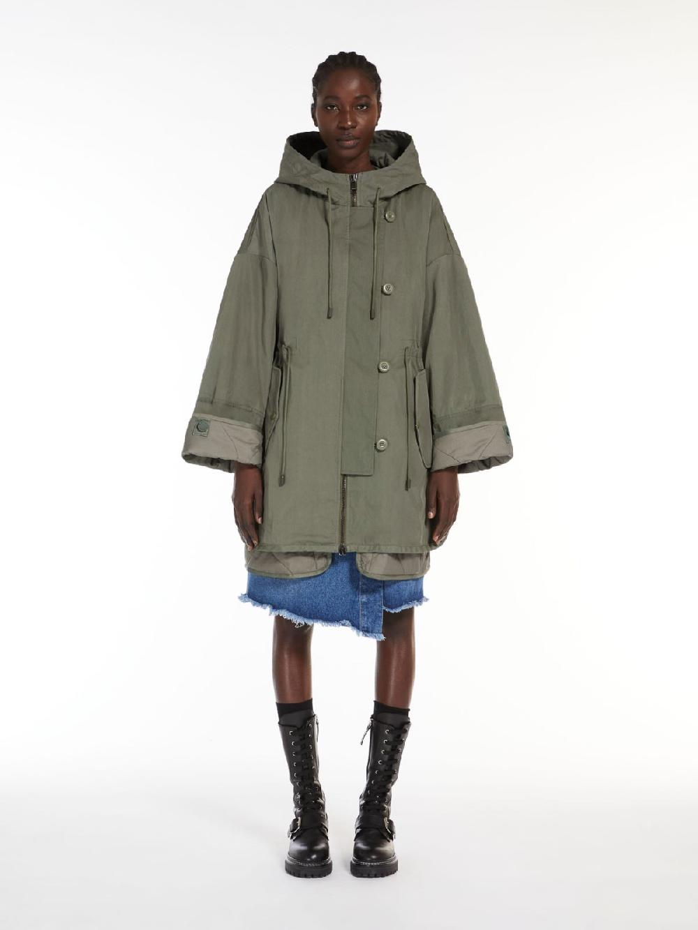 Weekend Parka reversibile in cotone antigoccia Hotsell