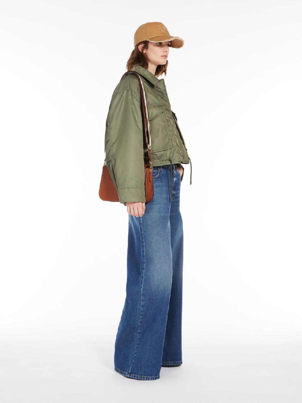 Weekend Bomber reversibile in twill antigoccia Vendite Flash