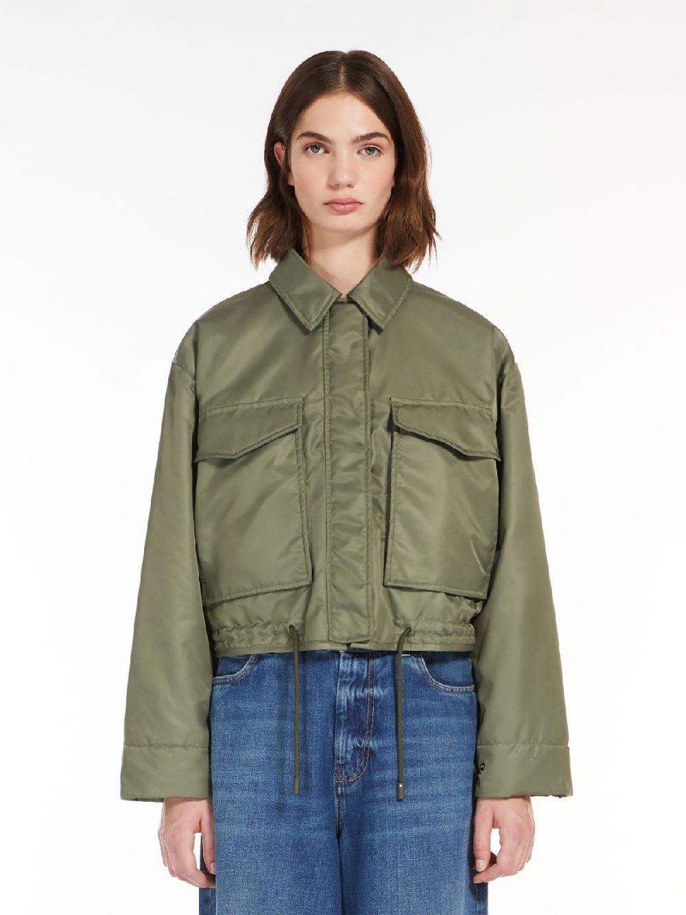 Weekend Bomber reversibile in twill antigoccia Vendite Flash