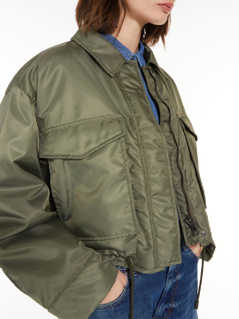 Weekend Bomber reversibile in twill antigoccia Vendite Flash