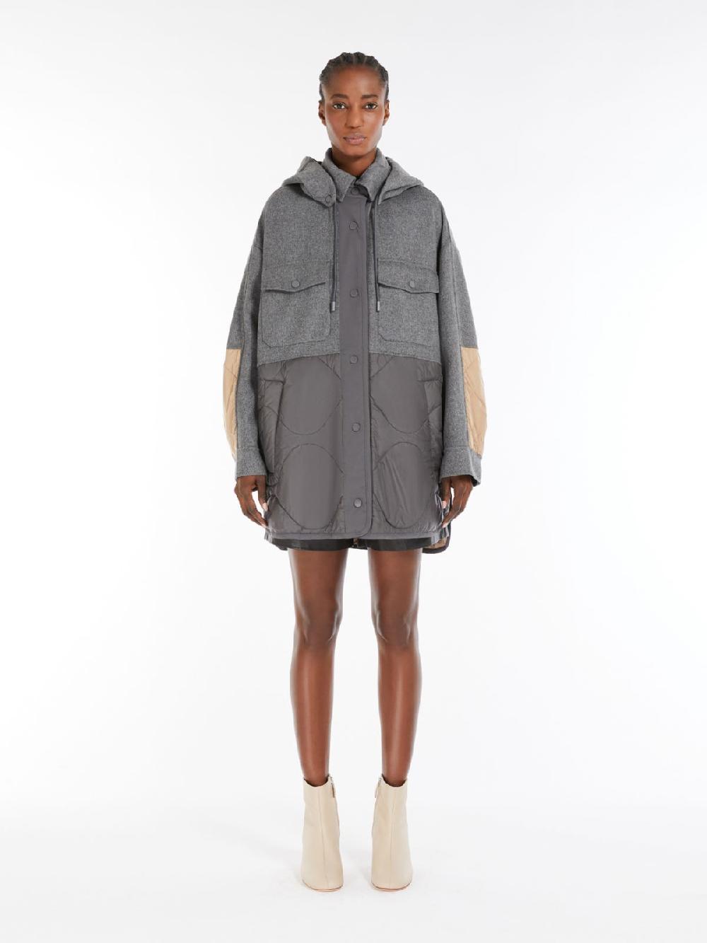Weekend Giacca in double di lana e nylon Nuova
