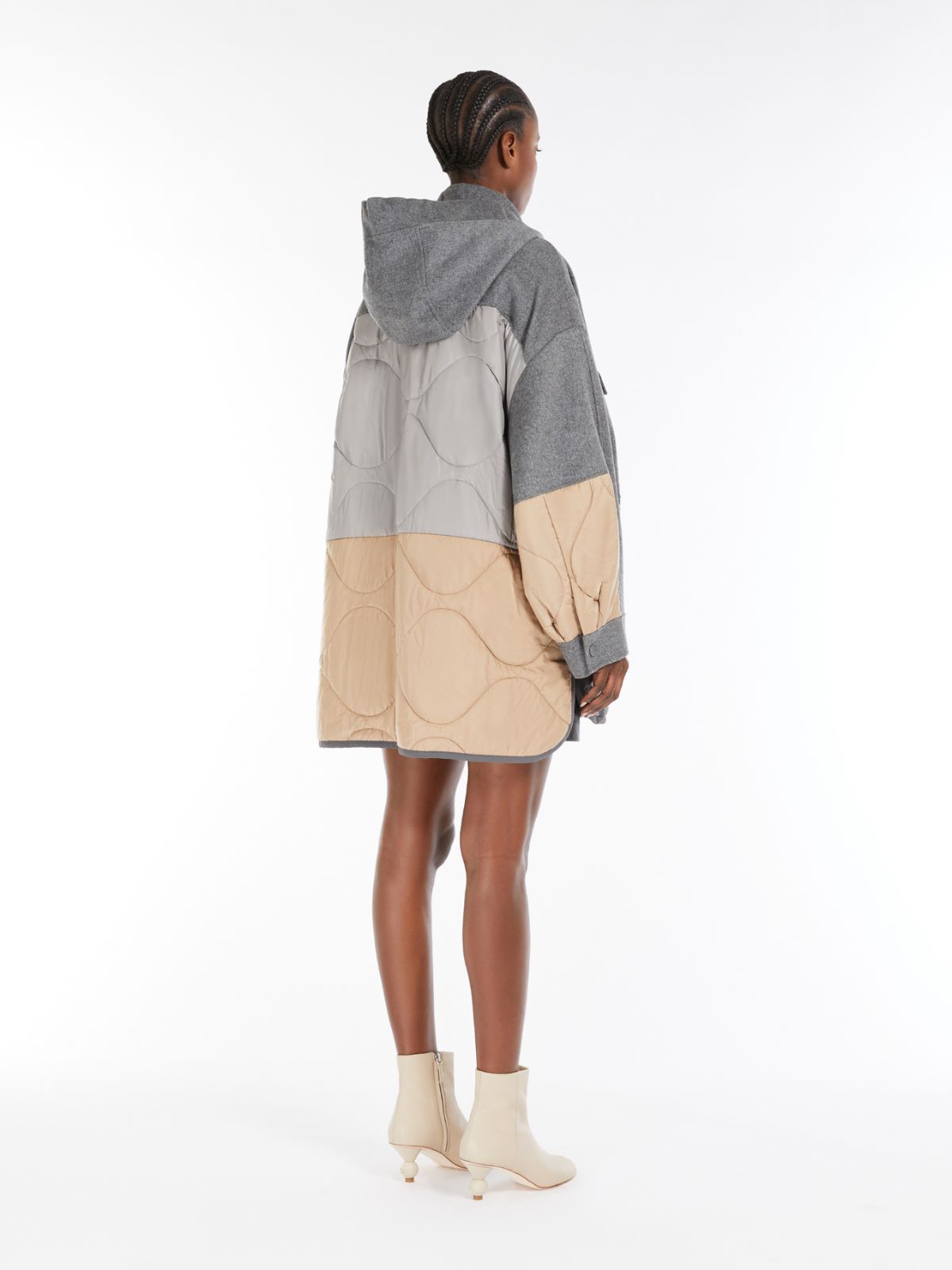 Weekend Giacca in double di lana e nylon Nuova