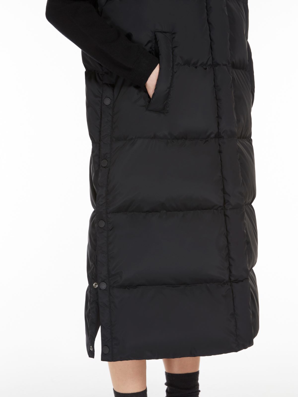 Weekend Gilet lungo in taffetà antigoccia Moda