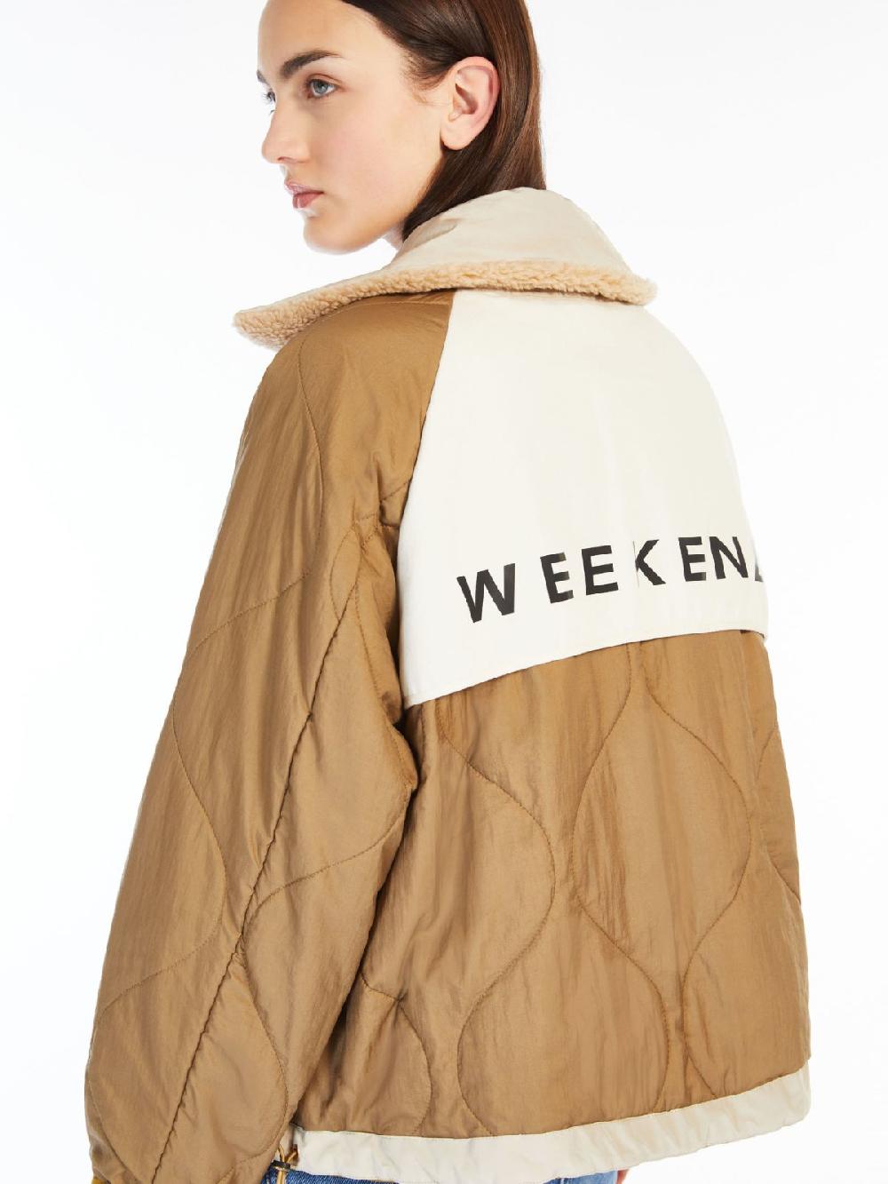 Weekend Giacca a vento reversibile in tela antigoccia In Linea