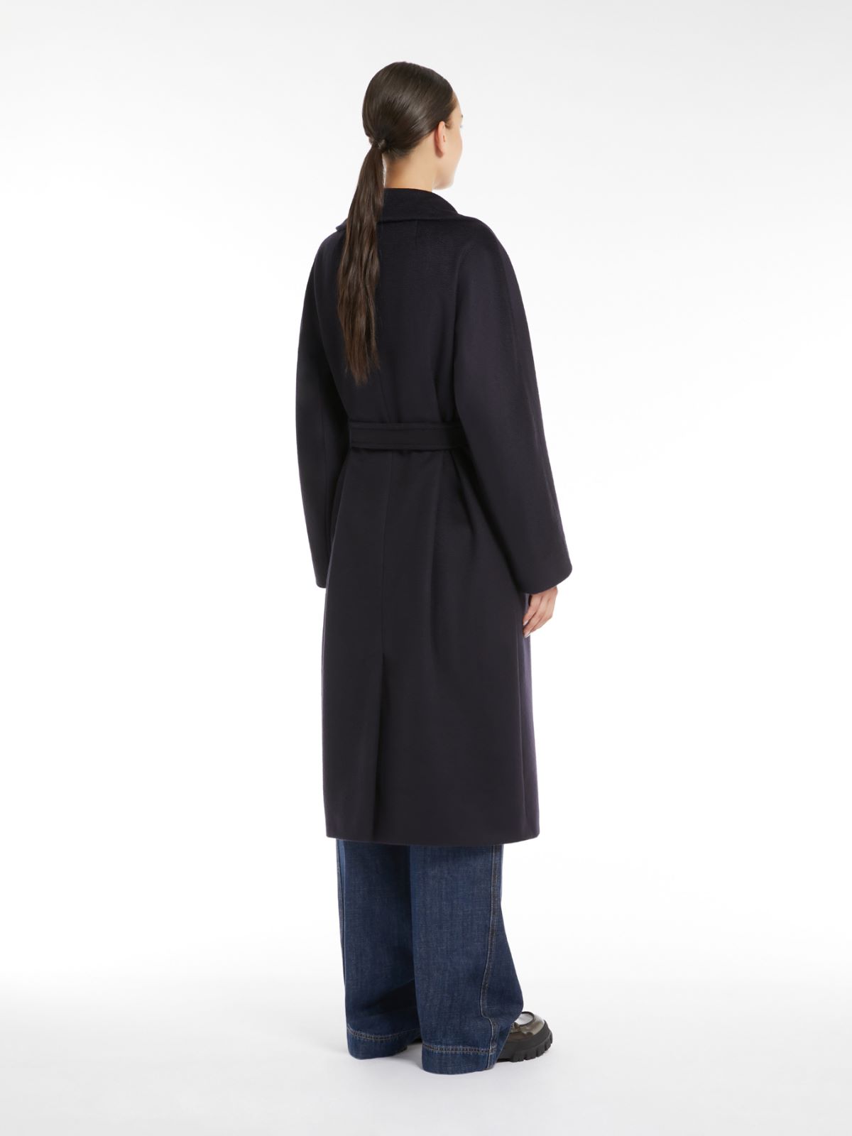 Weekend Cappotto in lana con cintura Pezzi Unici