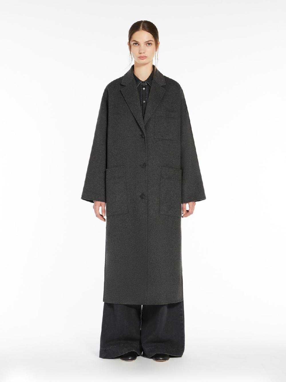 Weekend Cappotto lungo in double di lana Fino Al -60%