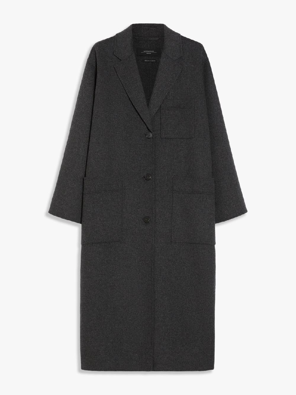 Weekend Cappotto lungo in double di lana Fino Al -60%