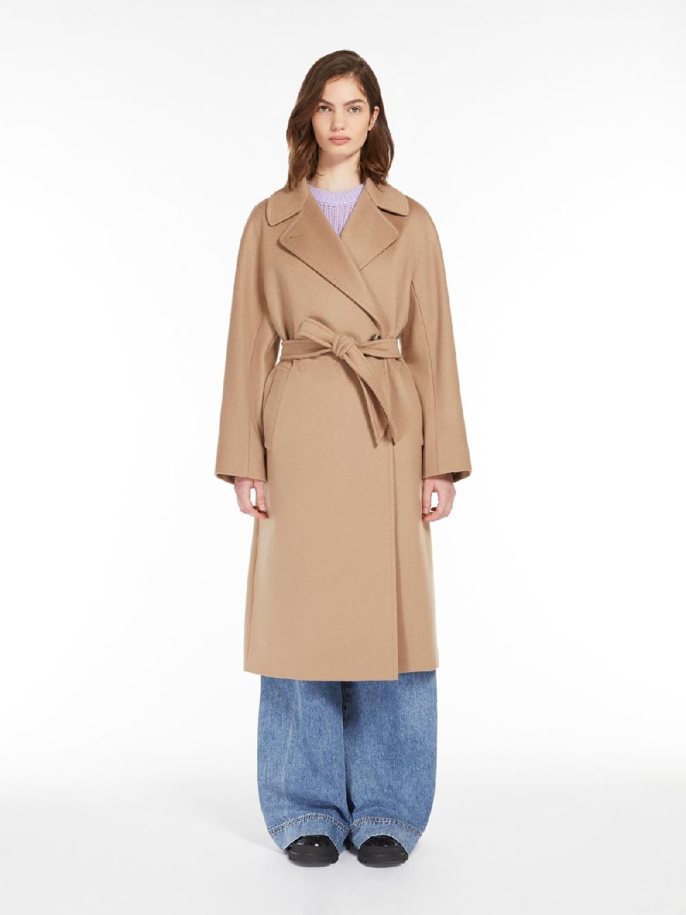 Weekend Cappotto in cachemire con cintura Presa