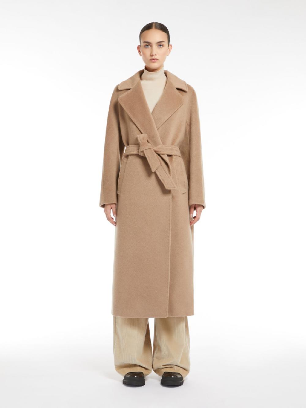 Weekend Cappotto a vestaglia in lana e alpaca Sconto