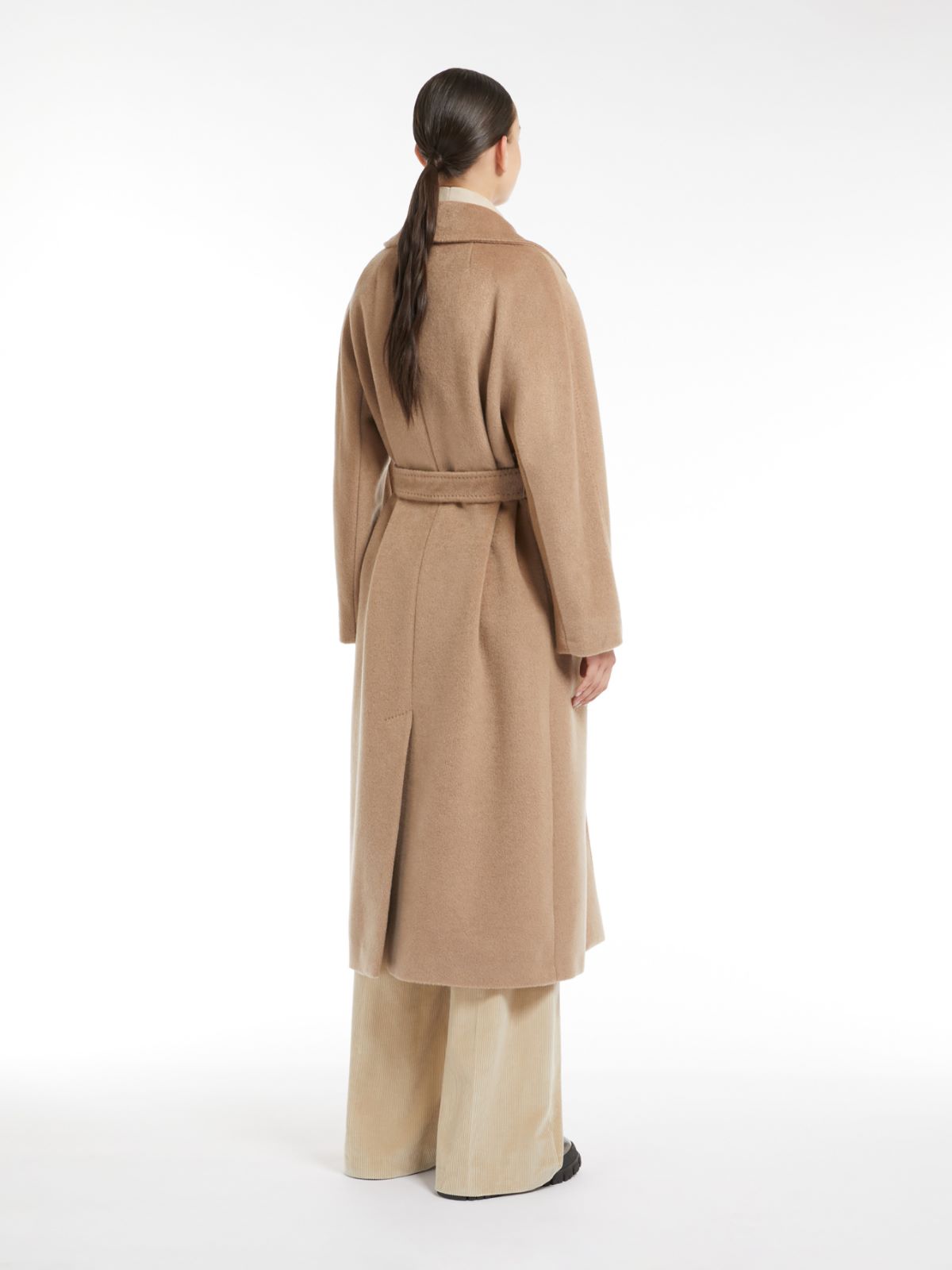 Weekend Cappotto a vestaglia in lana e alpaca Sconto