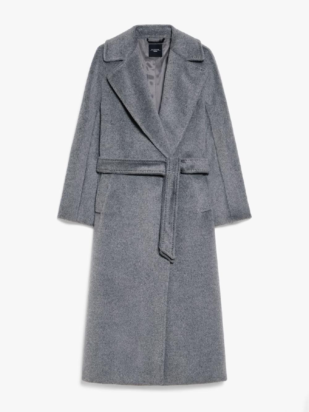 Weekend Cappotto a vestaglia in lana e alpaca In Vendita