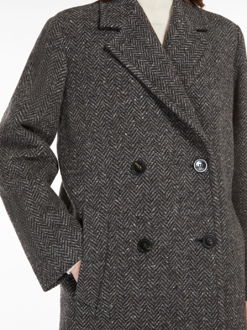 Weekend Cappotto in tweed di lana Offerte