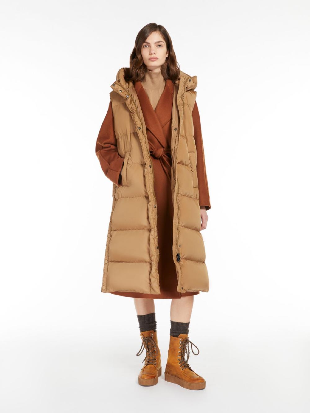 Weekend Cappotto in lana con cintura Saldi Di Fabbrica