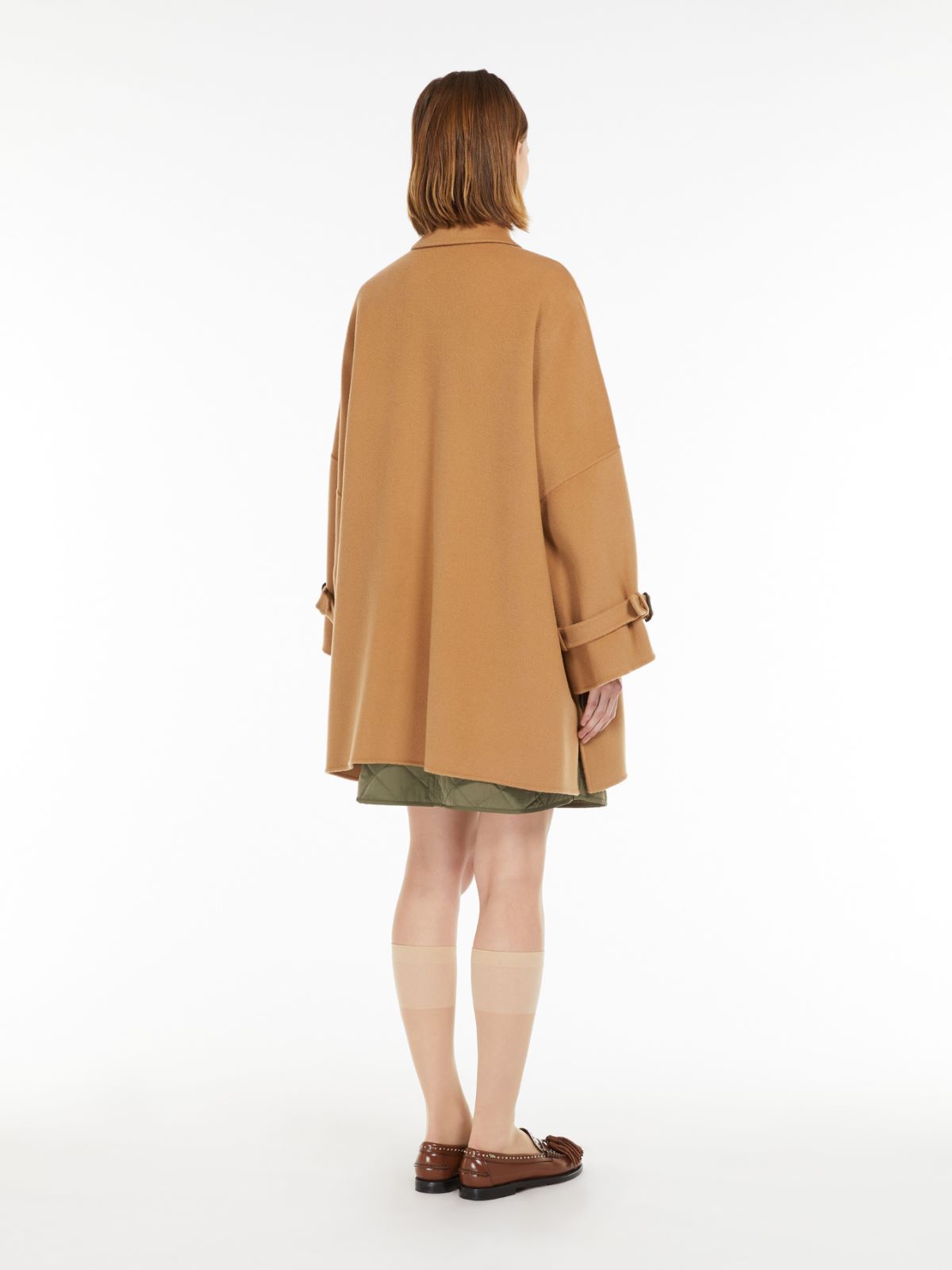 Weekend Cappotto ampio in double di mista lana Vendite Flash