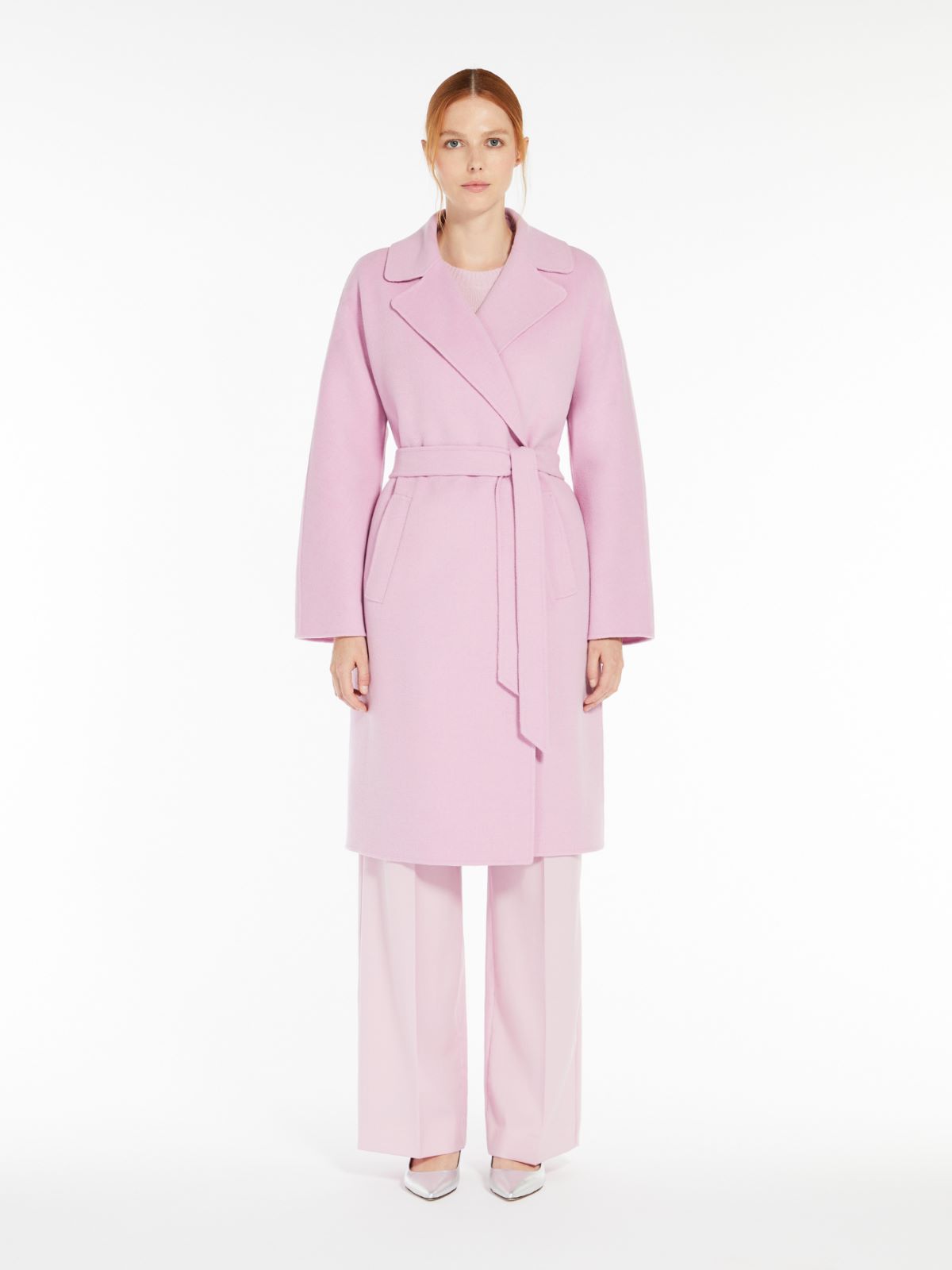 Weekend Cappotto a vestaglia in double di misto lana Italia