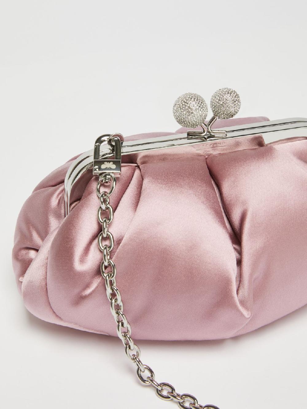 Weekend Pasticcino Bag Small in raso con strass Nuovo