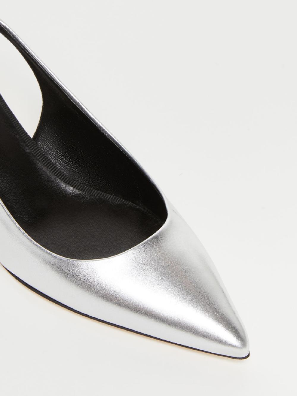 Weekend Slingback in nappa laminata Qualità Garantita