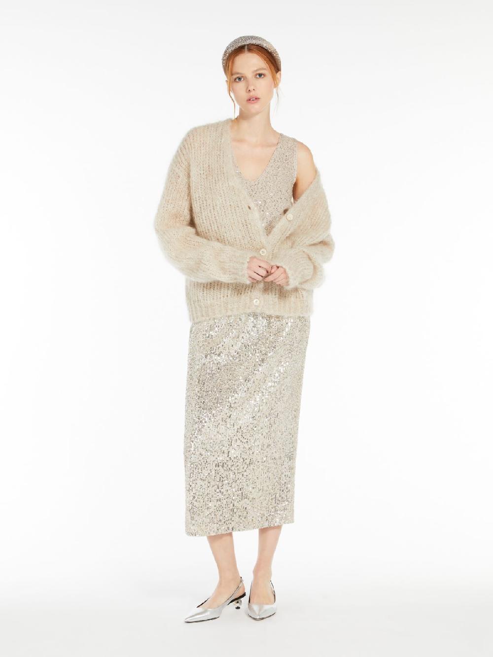 Weekend Top in filato di paillette Negozi Online