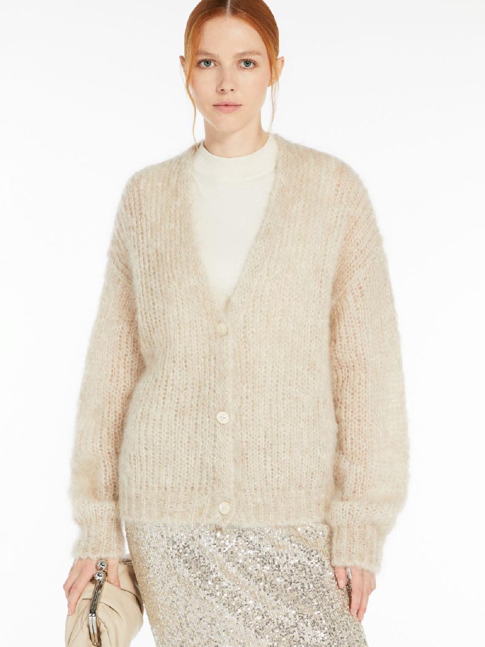 Weekend Cardigan in filato di mohair Qualità Garantita