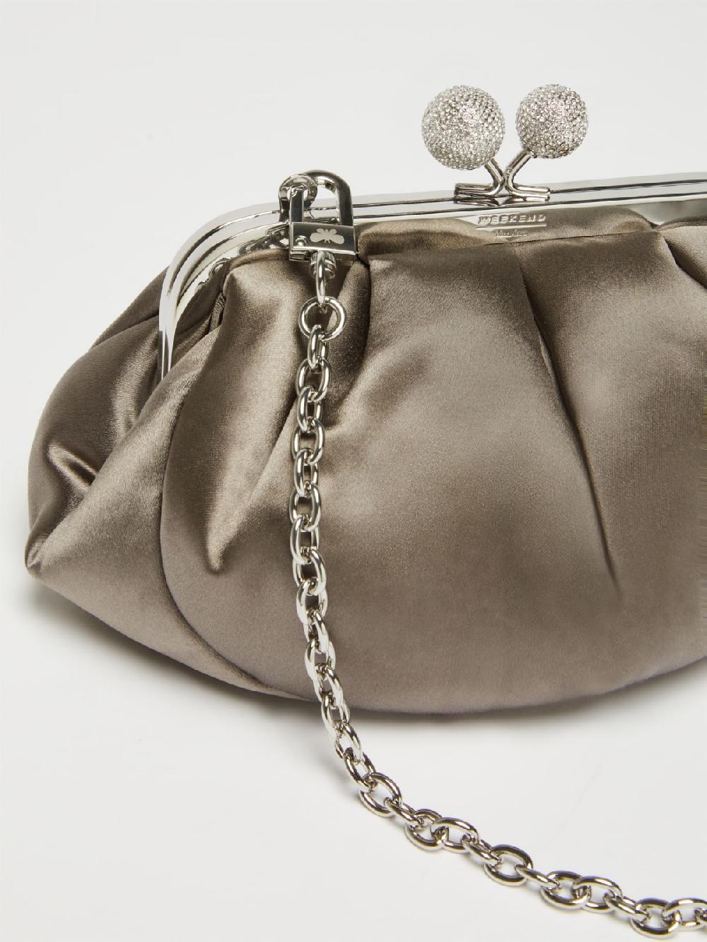 Weekend Pasticcino Bag Small in raso con strass Negozi Online