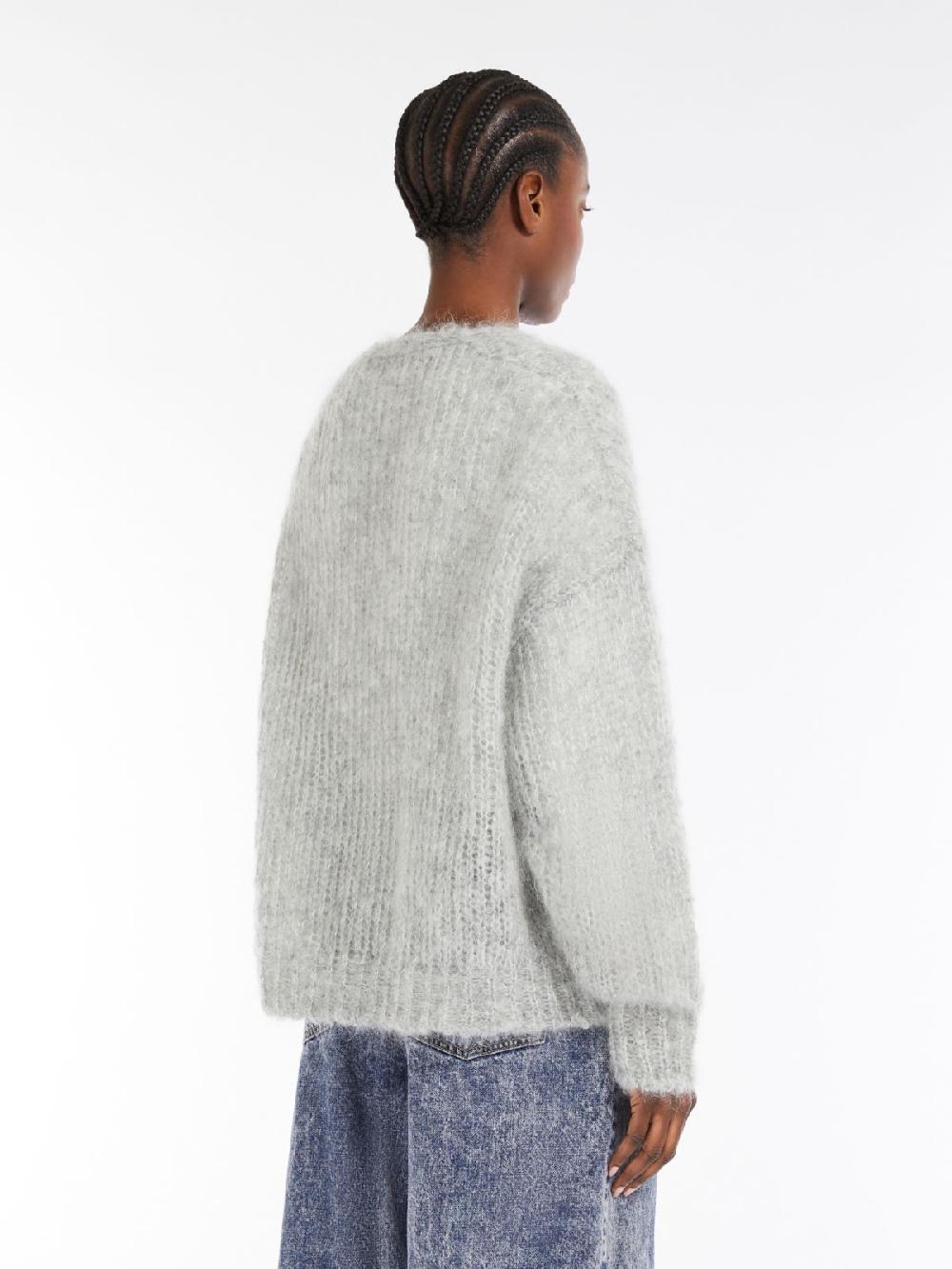 Weekend Cardigan in filato di mohair Fino Al -60%