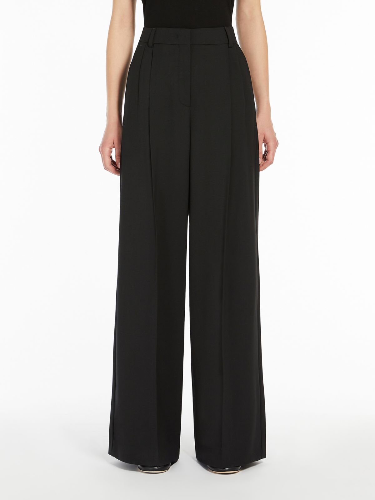 Weekend Pantalone sartoriale in misto lana Sconto