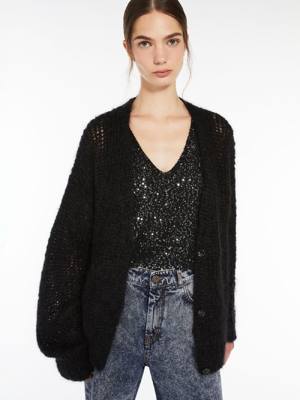 Weekend Cardigan in filato di mohair Online