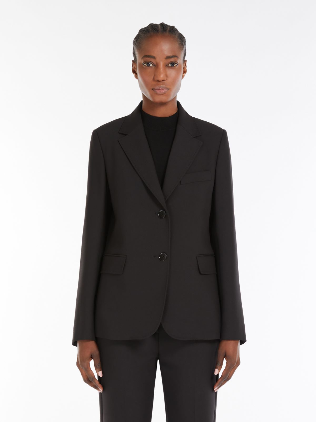 Weekend Blazer monopetto in tela di mista lana Hotsell