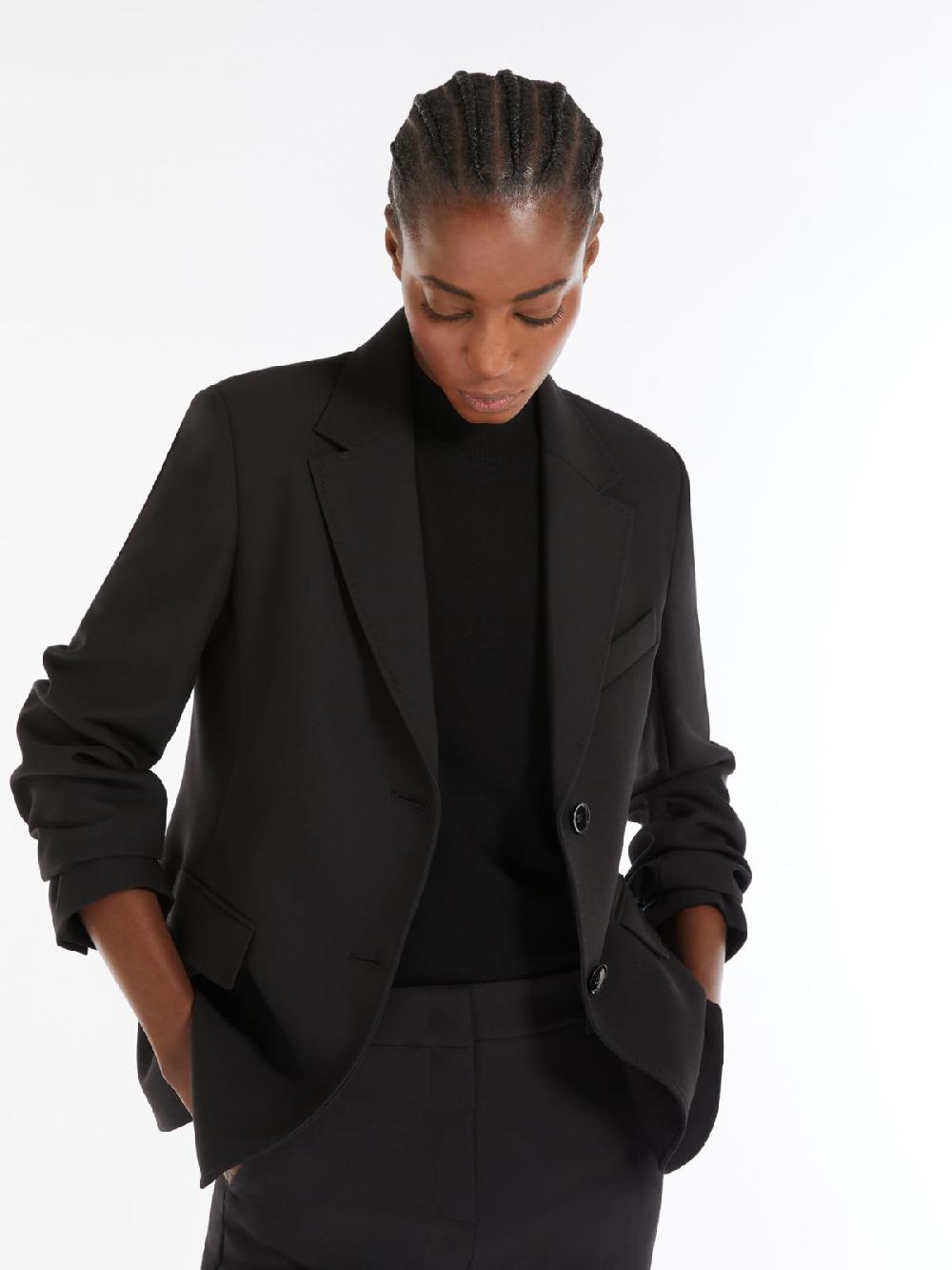 Weekend Blazer monopetto in tela di mista lana Hotsell