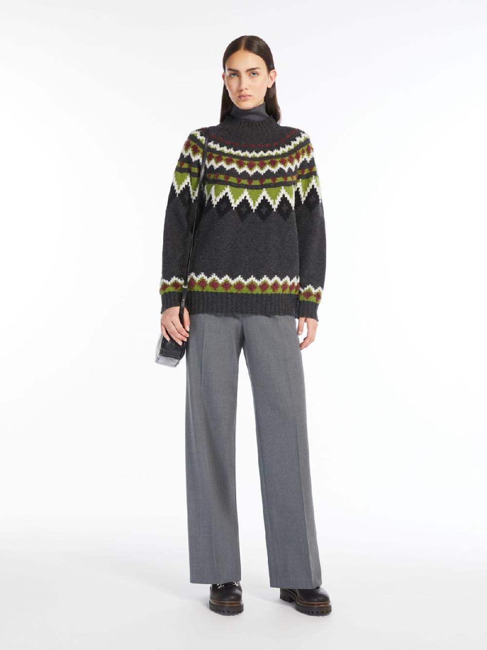 Weekend Maglia in lana jacquard Offerte