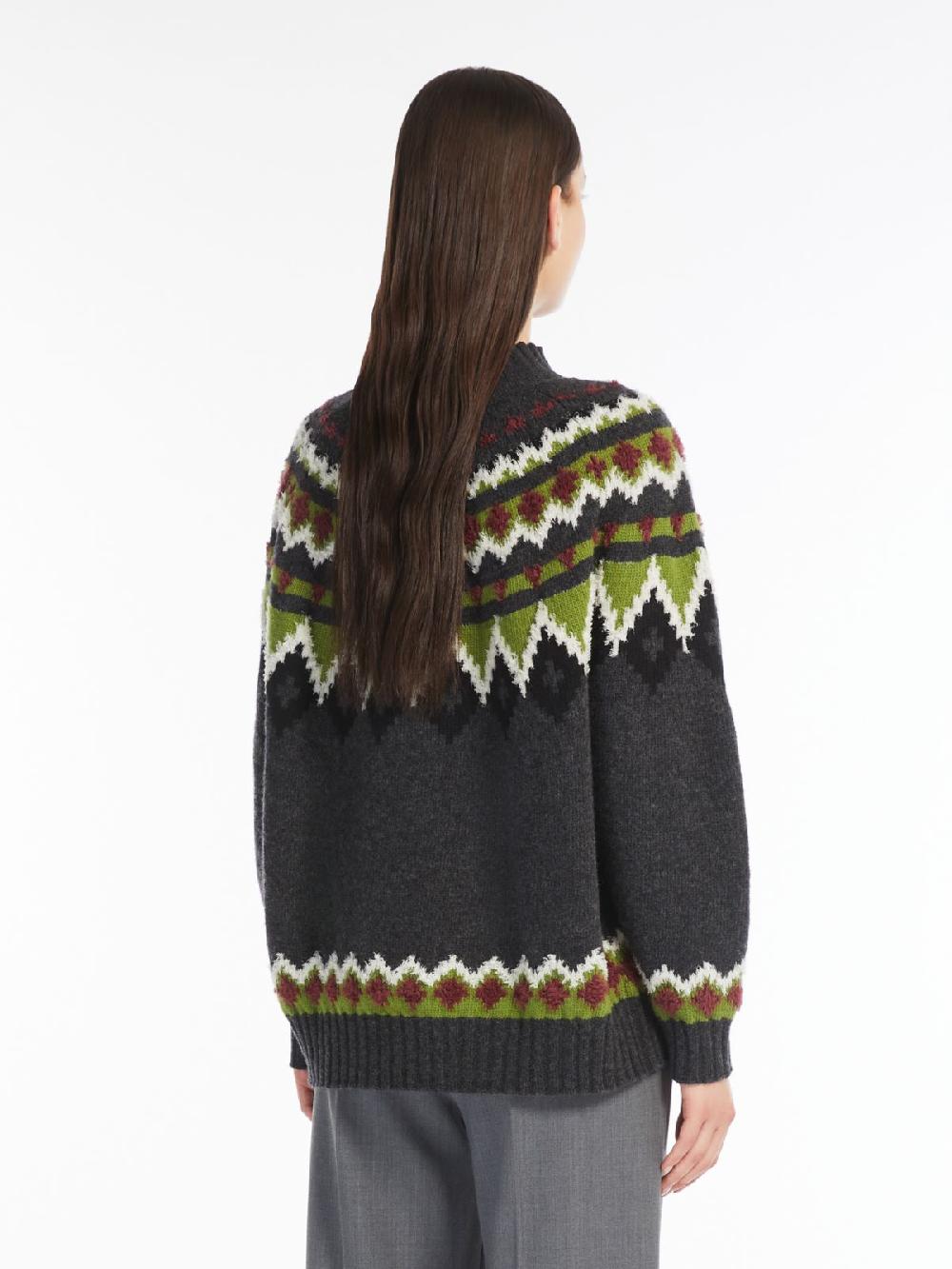 Weekend Maglia in lana jacquard Offerte