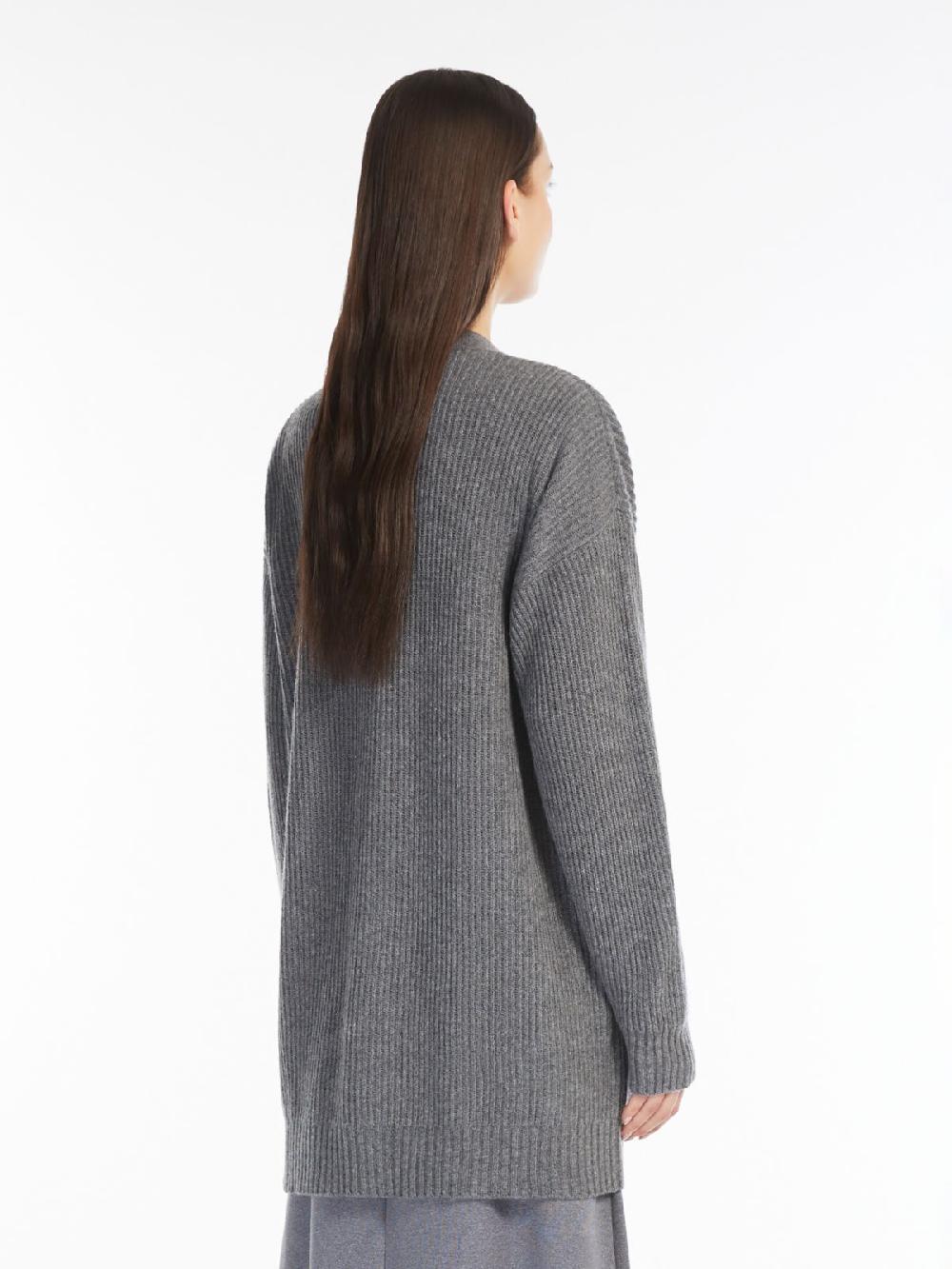 Weekend Cardigan over in lana viscosa e cachemire Vendita Calda